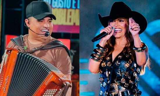 Tarcísio do Acordeon e Samyra Show se apresentam no São João de Tobias Barreto