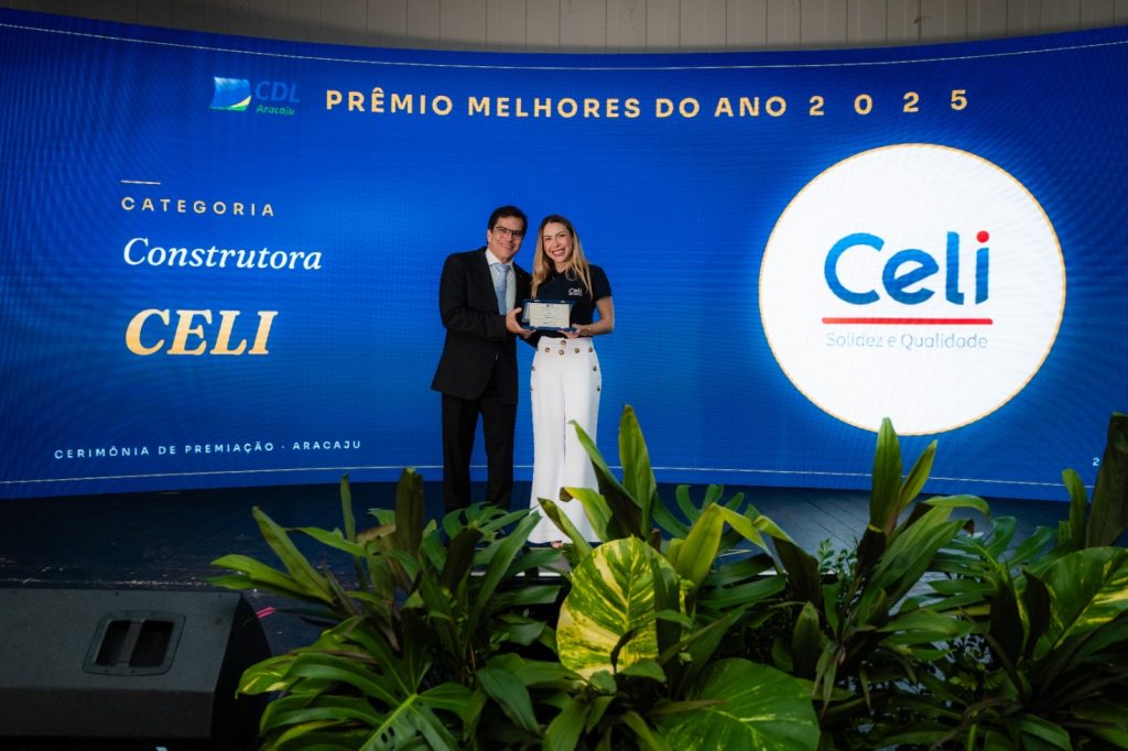 Construtora Celi é reconhecida como a melhor do setor pela CDL Aracaju