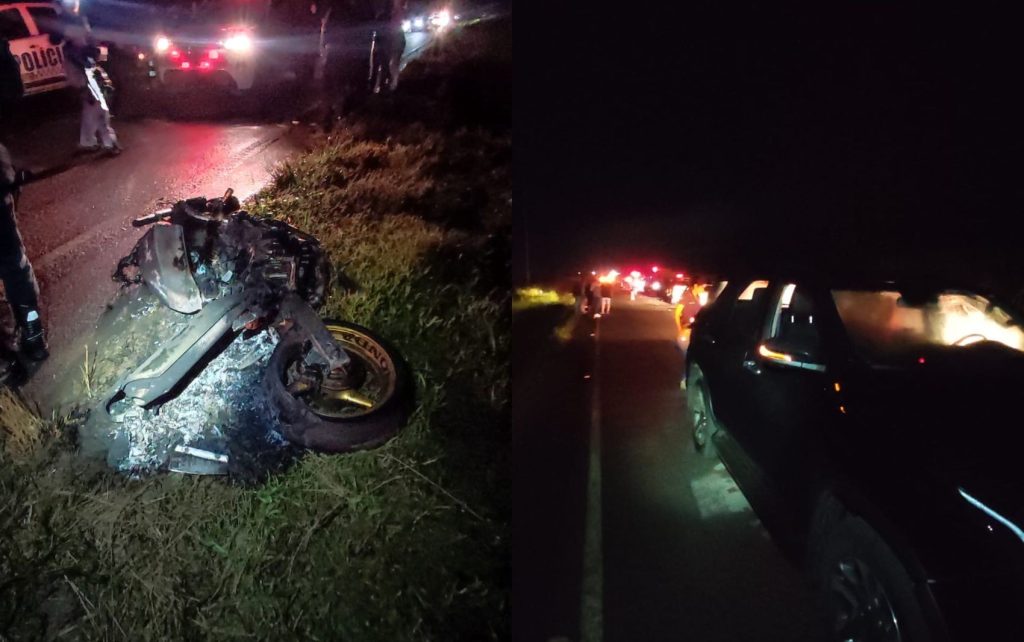 Motociclista morre após colisão com vaca e carro em Nossa Senhora das Dores