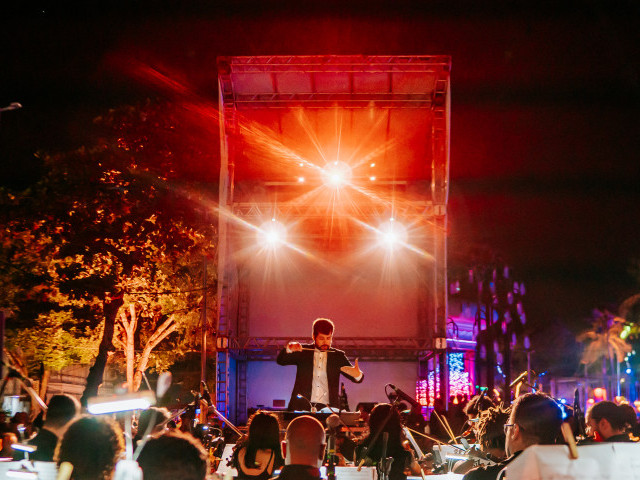 Orquestra Sinfônica de Sergipe e Calcinha Preta fazem show inédito no Arraiá do Povo