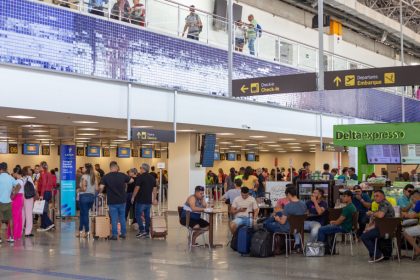 Aeroporto de Sergipe supera 111 mil passageiros em maio com alta de 3,6%