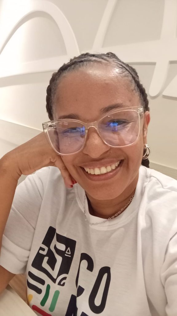Afrocomunicadora sergipana Elissandra Santana representa Sergipe na Conferência Nacional ODS