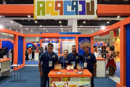 Aracaju marca presença na Expo Turismo Goiás 2026 em Goiânia