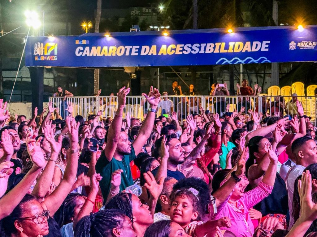 Camarote da Acessibilidade é destaque no Forró Caju 2026 em Aracaju
