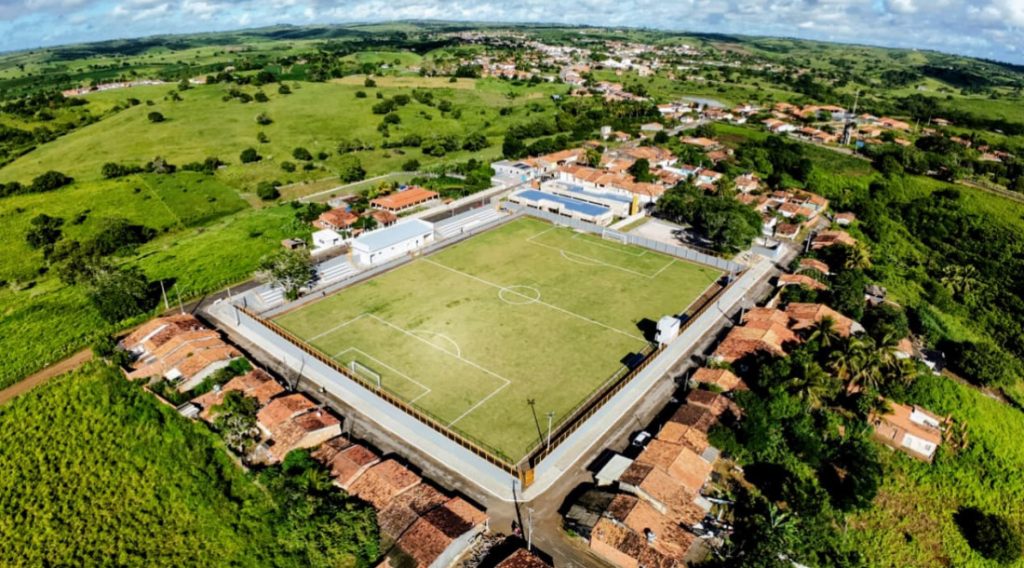 Estádio Bebetão é reinaugurado em Itabi após reforma pelo governo estadual