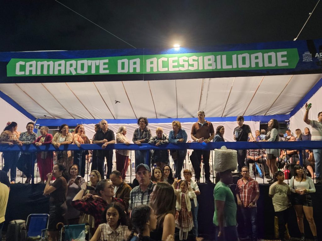 Forró Caju 2026: Inclusão e segurança no Camarote da Acessibilidade em Aracaju