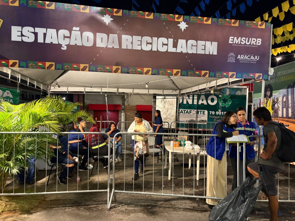 Forró Caju 2026 promove sustentabilidade e inclusão social para catadores de recicláveis