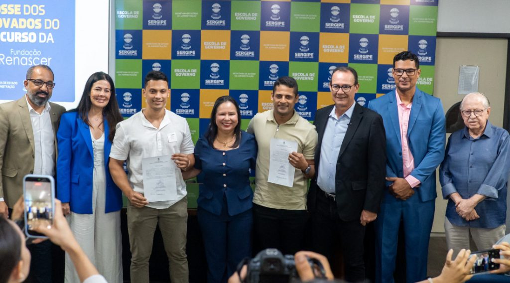 Fundação Renascer empossa 27 novos servidores em Sergipe