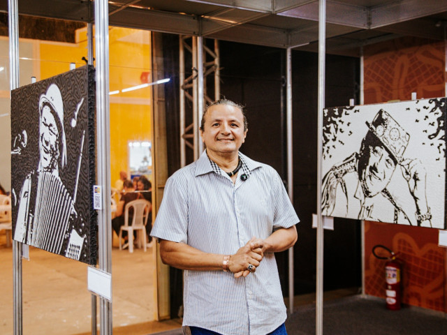 Galeria ArteNordeste enriquece Vila do Forró com exposição sobre identidade nordestina