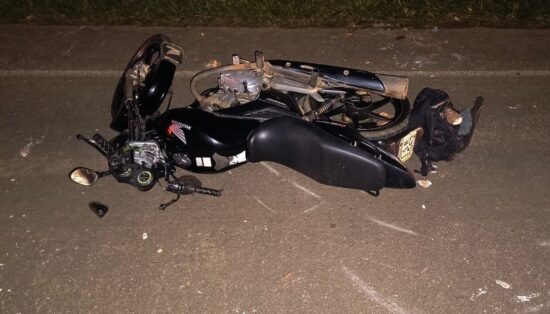Motociclista morre na SE-230 e caminhonete pode ter causado acidente