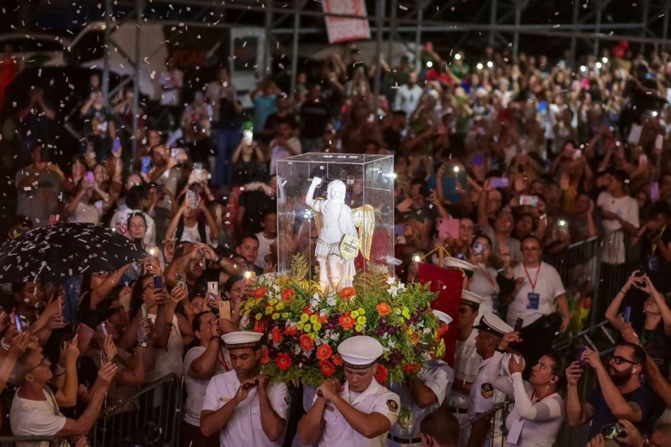 Imagem de São Miguel do Monte Gargano chega a Aracaju com missa e show