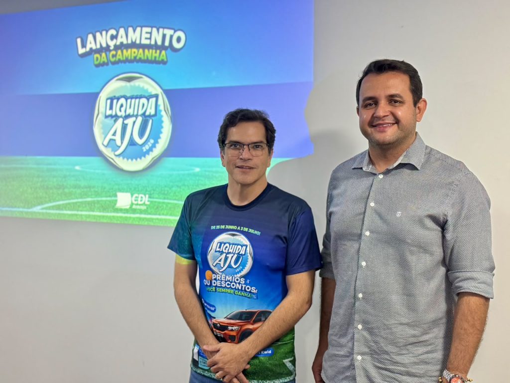 Liquida Aju 2026 é lançada e reúne comércio de Aracaju a partir de 25 de junho