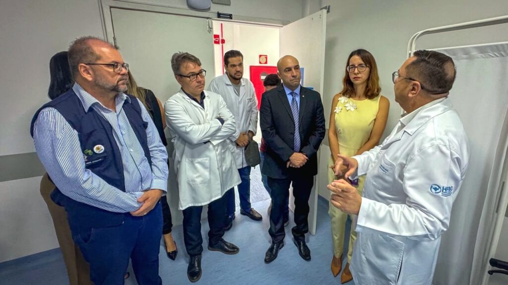 Ministério Público visita Centro de Hemodinâmica do Huse e reconhece avanços