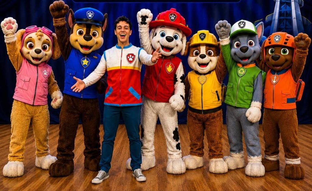 Patrulha Canina traz nova aventura a Aracaju em agosto no Teatro Atheneu