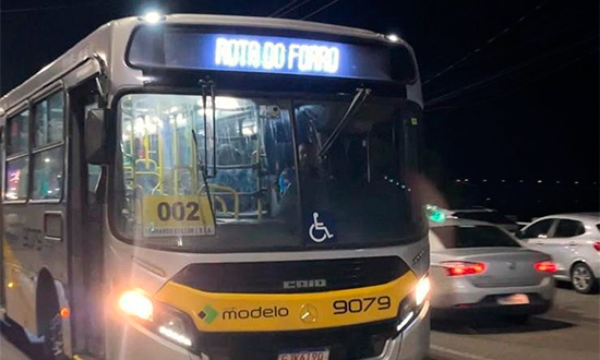 PMA disponibiliza linhas especiais de ônibus para o Forró Caju em Aracaju