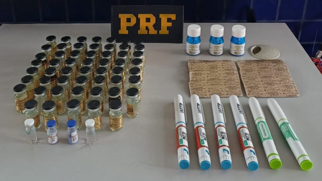 PRF intercepta medicamentos sem receita e produtos ilegais na BR-101 em SE