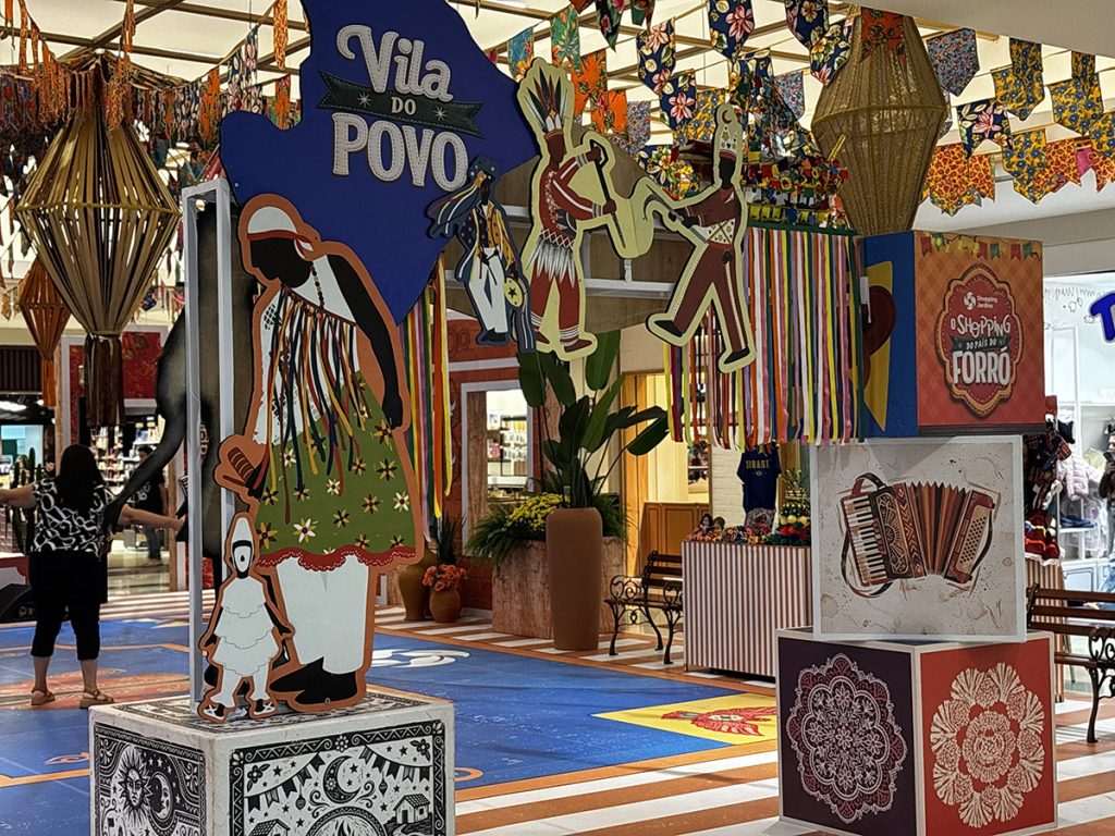 Quadrilha junina se apresenta de graça no Shopping Jardins nesta quarta
