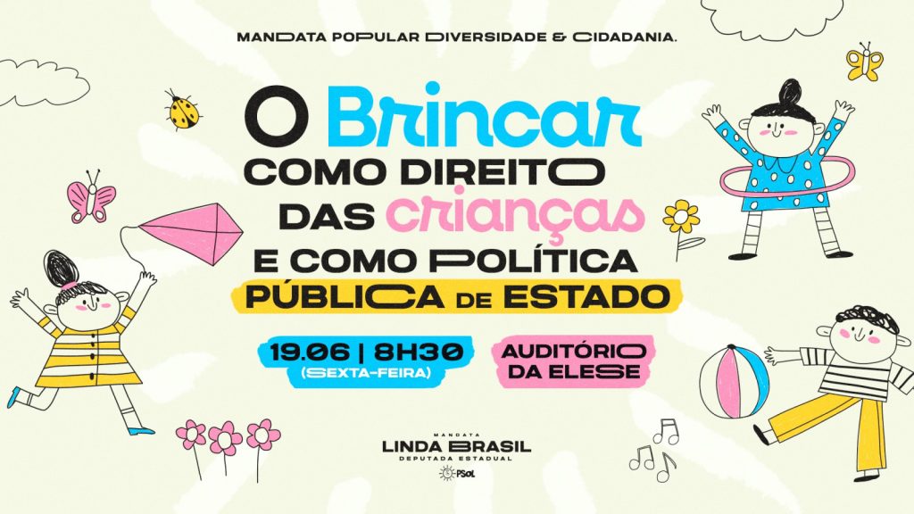 Seminário discute brincar como direito infantil e política pública em SE