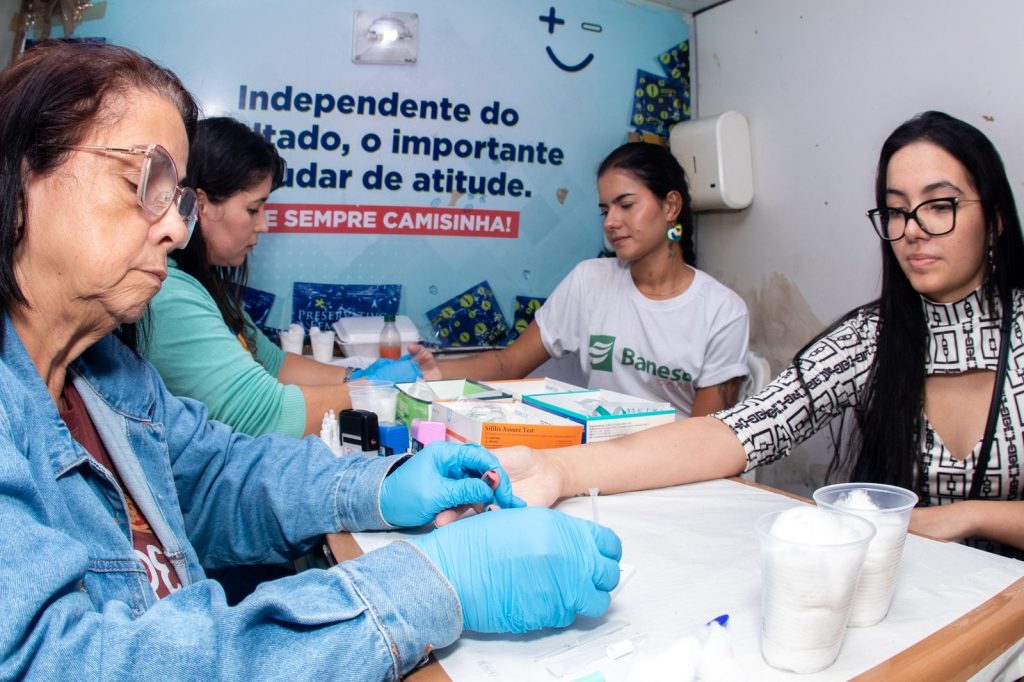 SES promove testes rápidos de ISTs durante o Arraiá do Povo em Sergipe