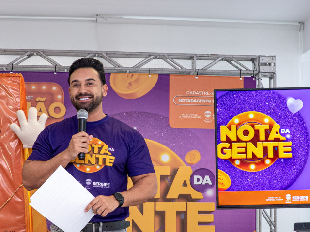Sorteio do Nota da Gente ocorrerá em 9 de junho com grande premiação