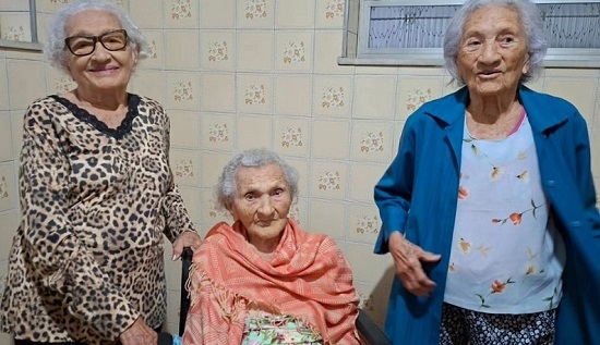 Trio de irmãs de Cedro de São João é reconhecido como o mais velho do mundo