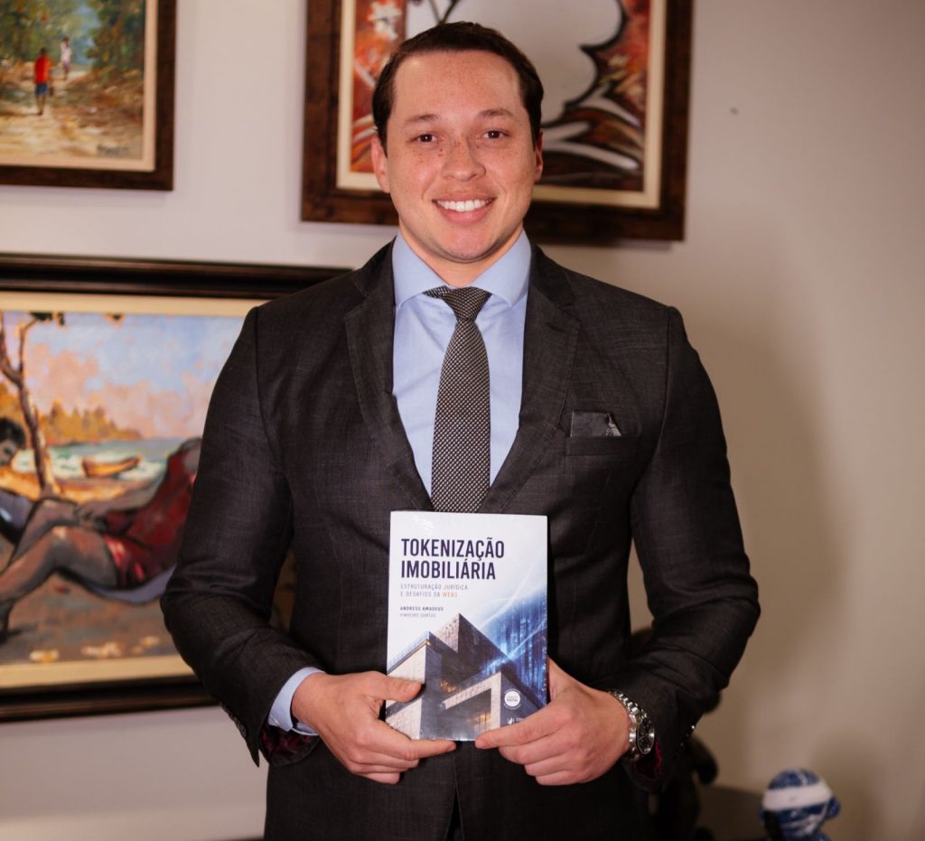 Andress Amadeus lança livro sobre tokenização imobiliária e os desafios jurídicos da Web3 em Aracaju