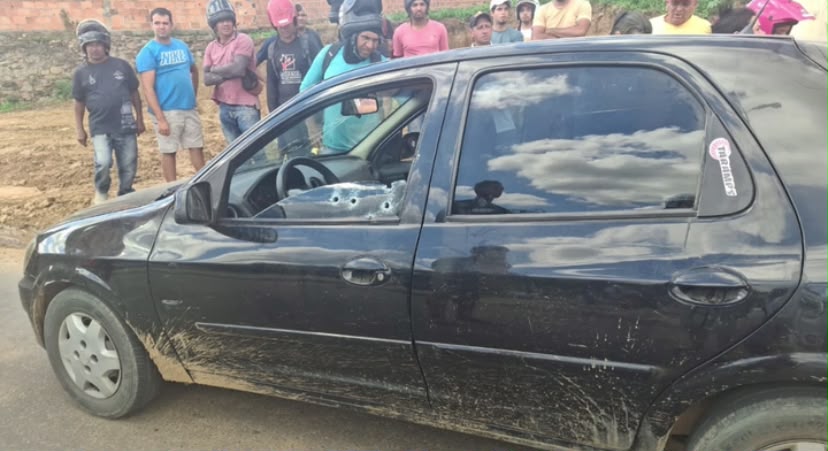 Homem é morto e mulher é baleada em atentado em Nossa Senhora da Glória