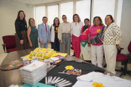 MPSE entrega materiais da campanha ‘Faça Bonito’ ao Comitê de Sergipe