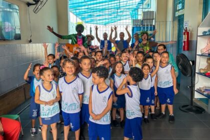 Piquenique Literário leva educação ambiental a alunos de Emei em Aracaju
