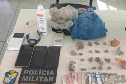 PM prende dois suspeitos de tráfico no Centro e no bairro Capucho