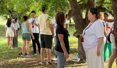 Roda de benzimentos gratuita atrai público ao Parque da Sementeira