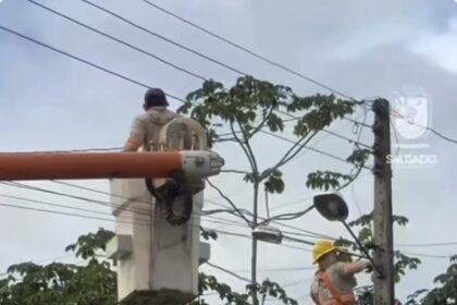 Salgado troca lâmpadas por LEDs e amplia iluminação nos povoados