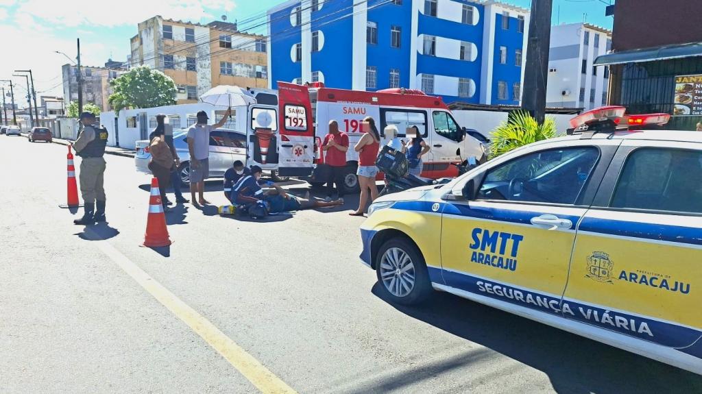 SMTT atende 173 chamados e registra 10 feridos em acidentes na semana