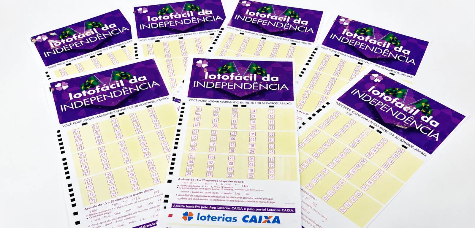 35 apostas sergipanas faturam até R.813,50 na Lotofácil da Independência