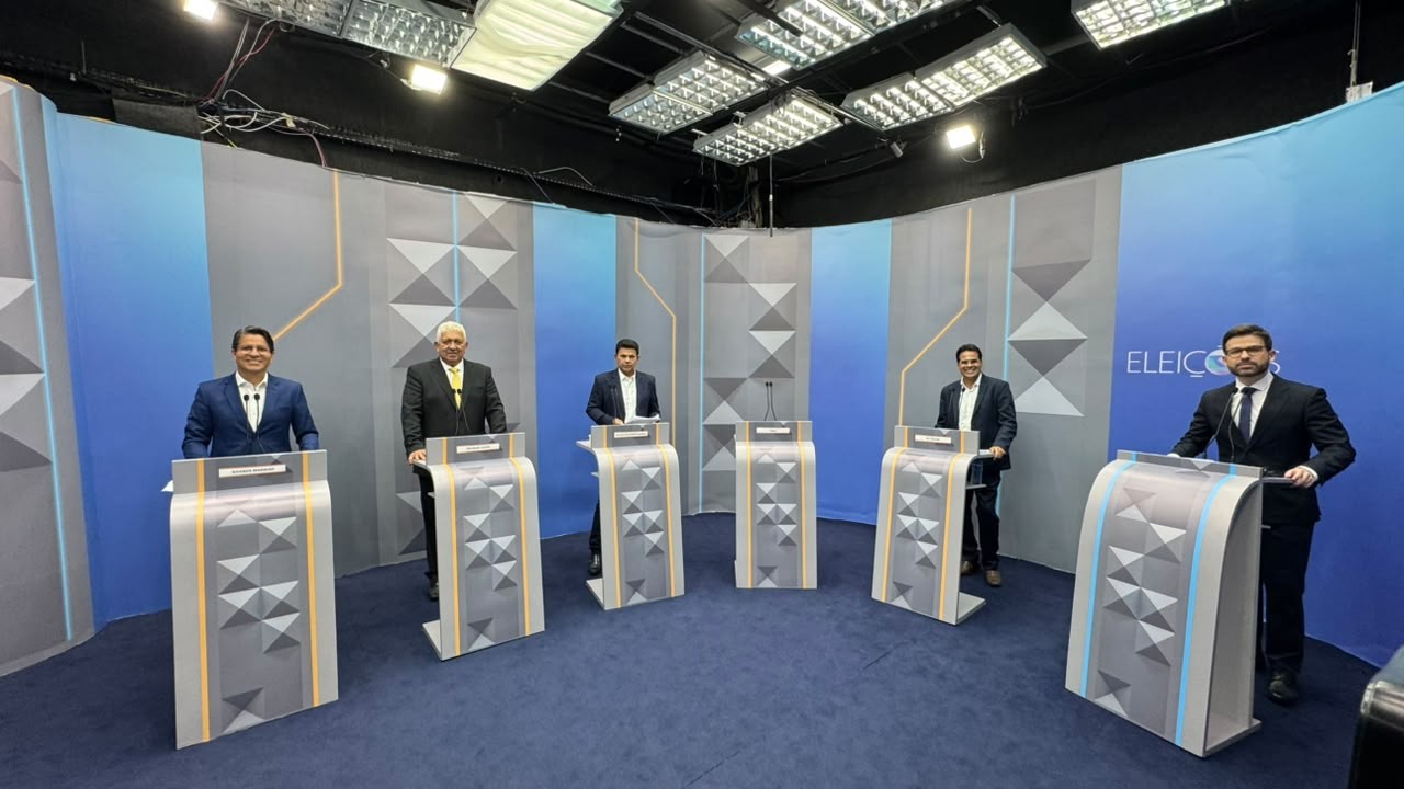 Candidatos ao governo de Sergipe criticam ausência de Fábio em debate