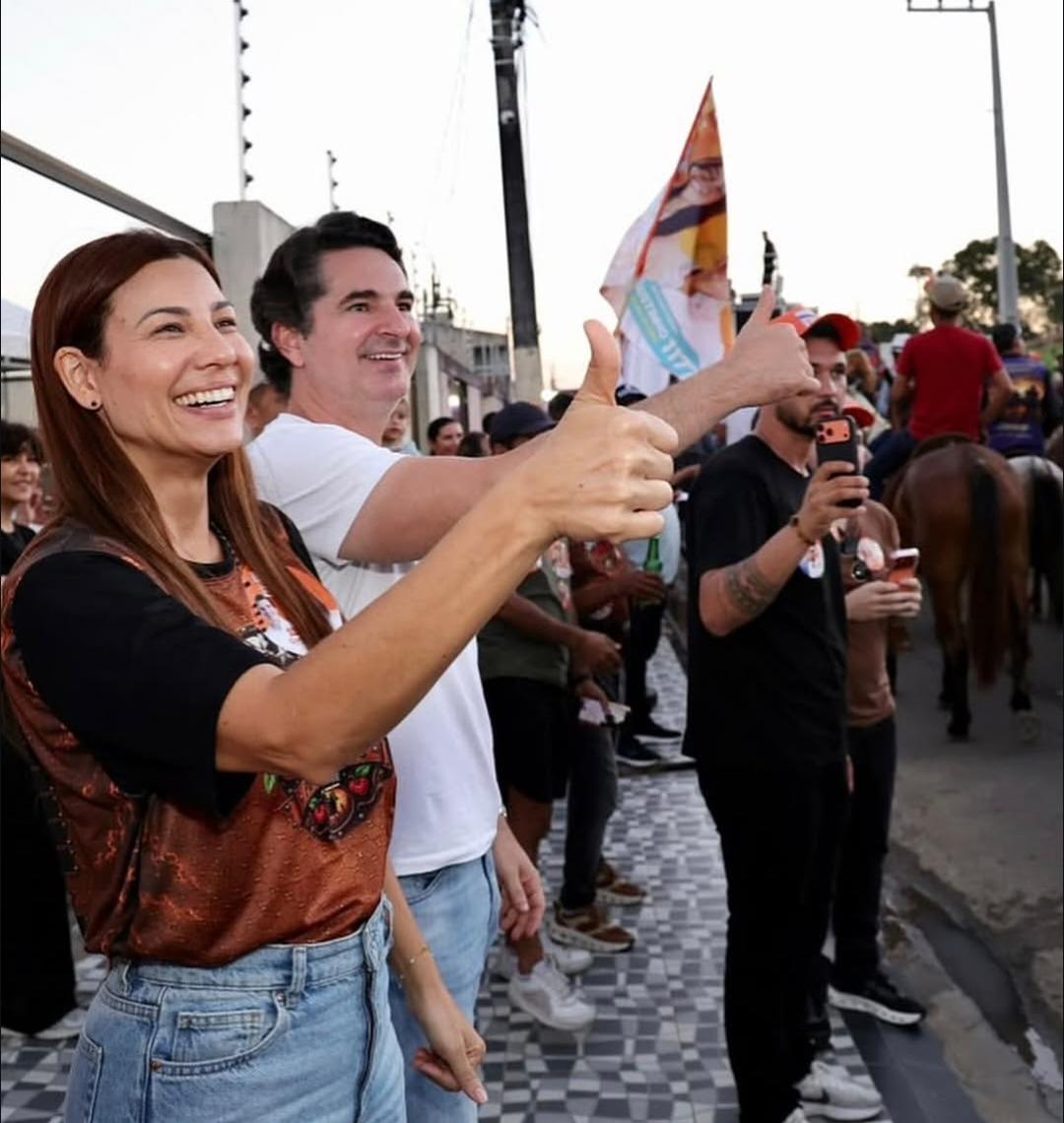 Em Lagarto, Gustinho Ribeiro participa da 12ª Cavalgada da Acerola
