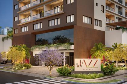 Perspectiva do Le Jazz Atalaia, novo empreendimento residencial em Aracaju