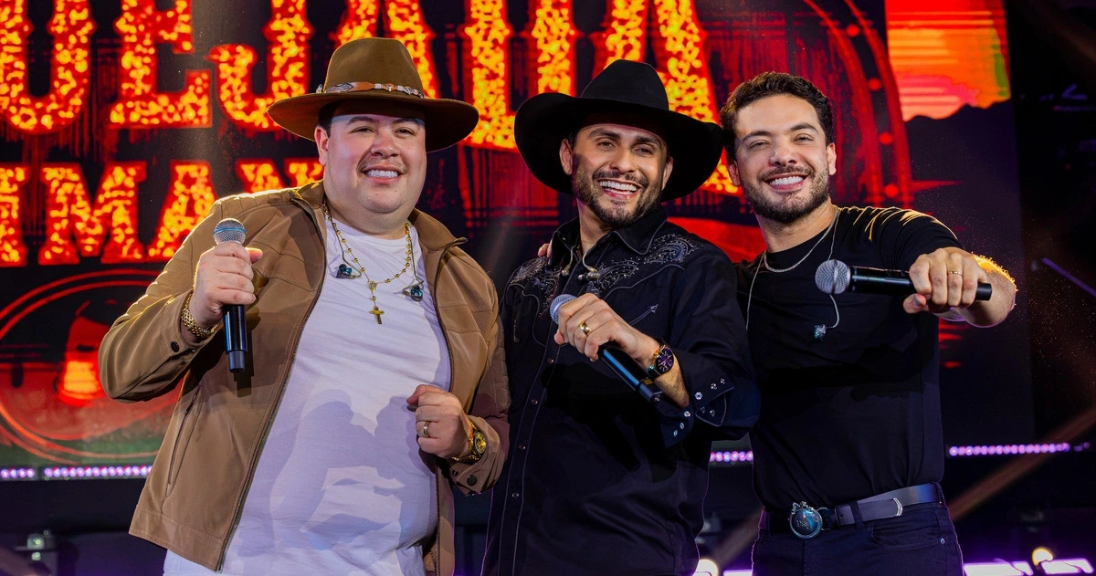 Mano Walter estreia clipe com Wesley Safadão e Rey Vaqueiro