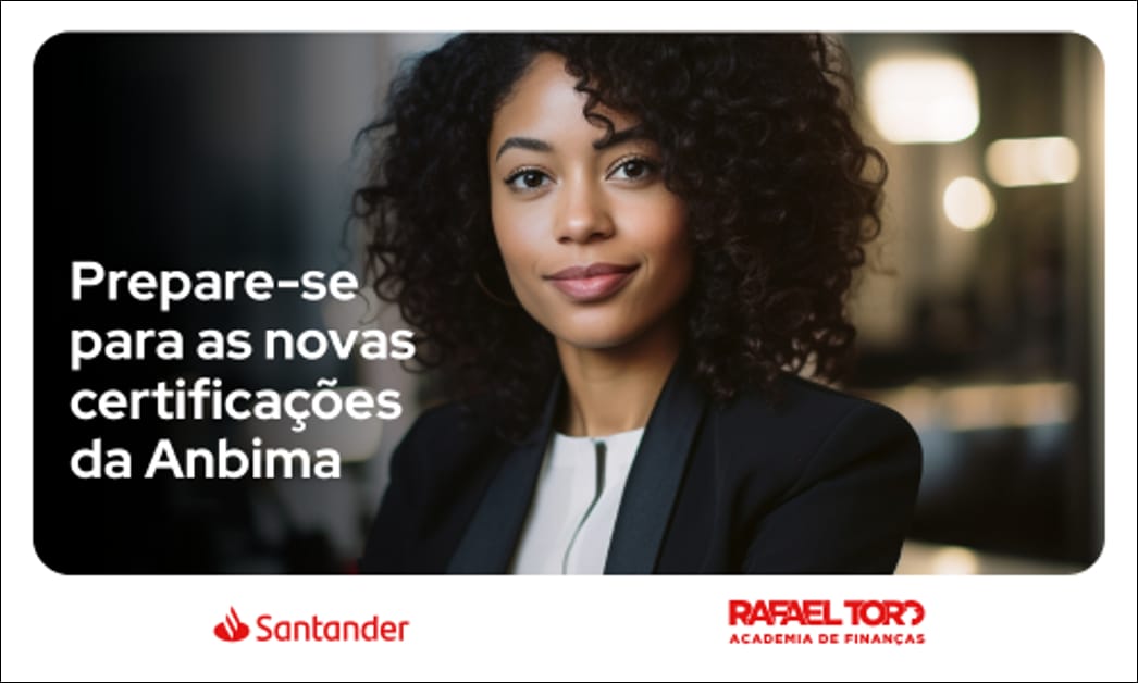 Santander abre inscrições para programa gratuito de certificações financeiras