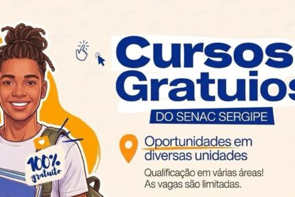 Cursos gratuitos do Senac vão de barbearia a informática em Sergipe