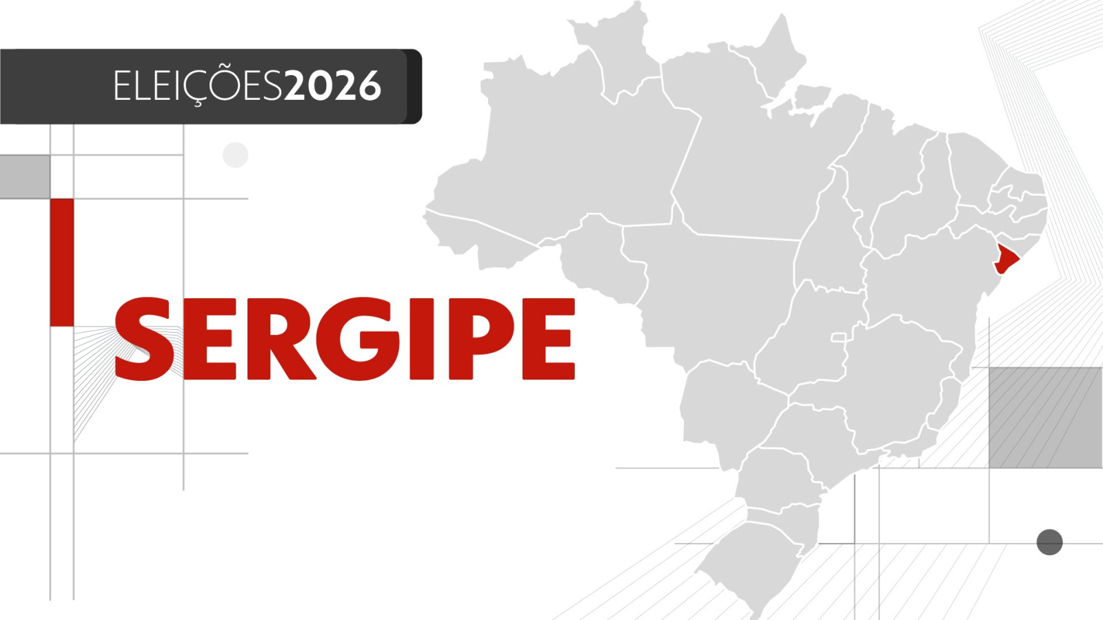 Acompanhe a apuração em tempo real das Eleições 2026 em Sergipe