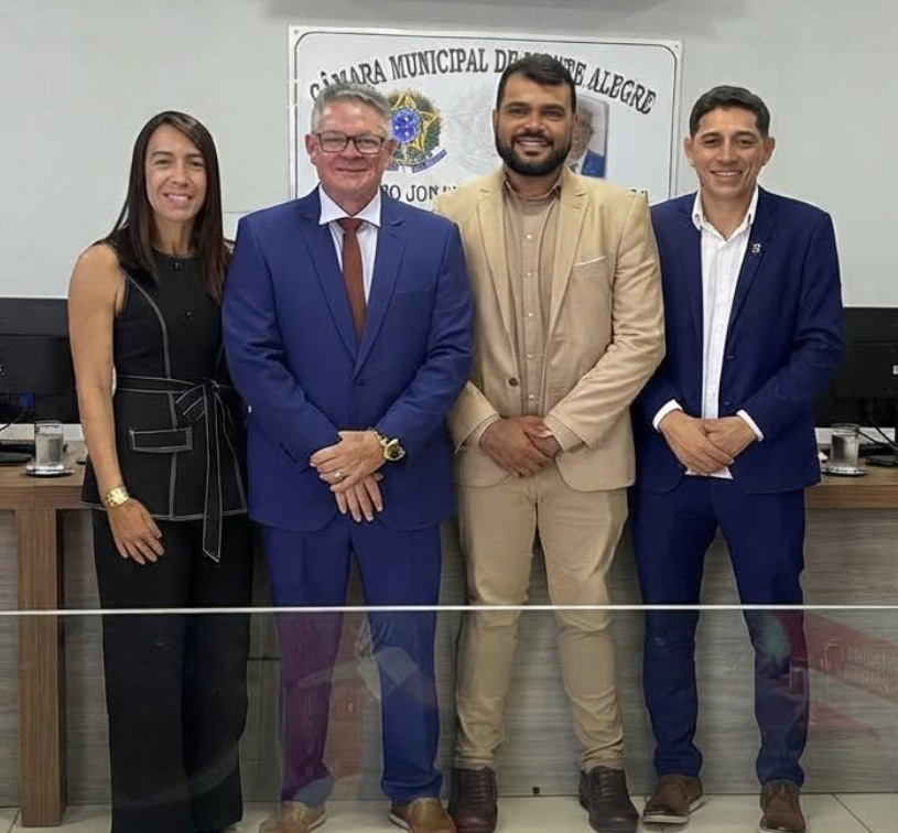 O vereador Odilar Feitosa de Lima, presidente da Câmara de Monte Alegre